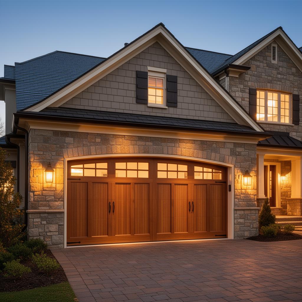 Carriage House Style - Traditional garage door installation in Manhattan Beach